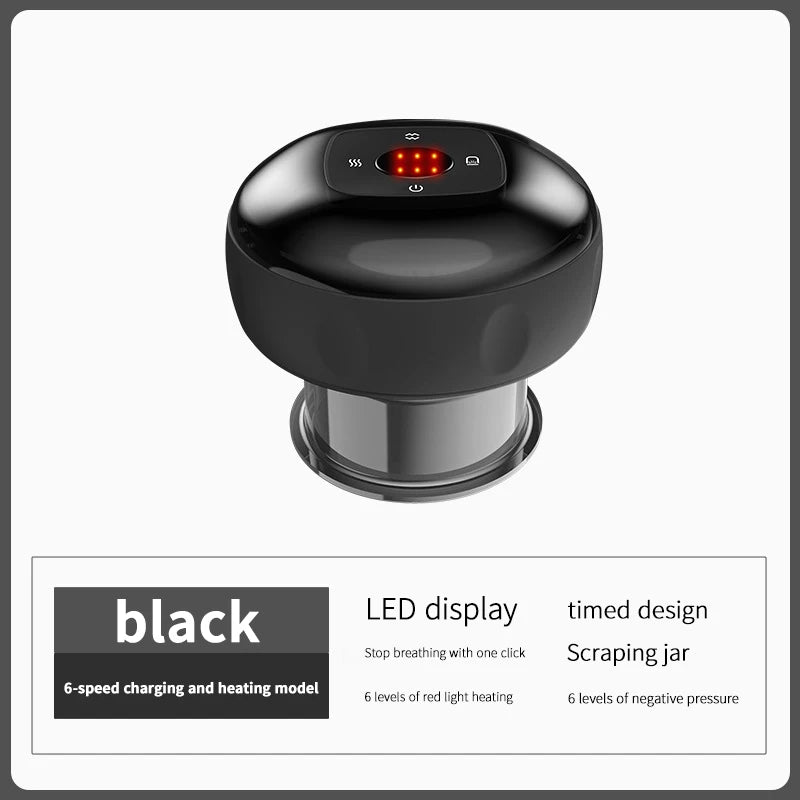 Instrument for Adult Vacuum Guasha Machine Useful Lightweight Electric Cupping Device Release Muscle Scraping Guasha Device
