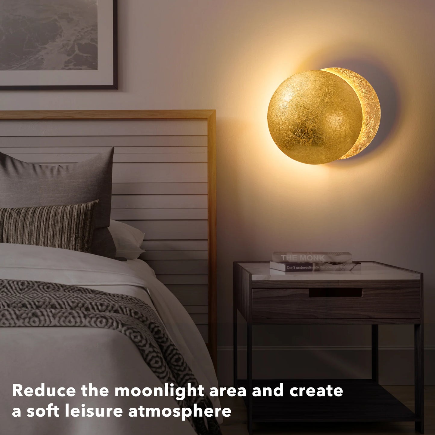 Lunar Phases Wall Sconce