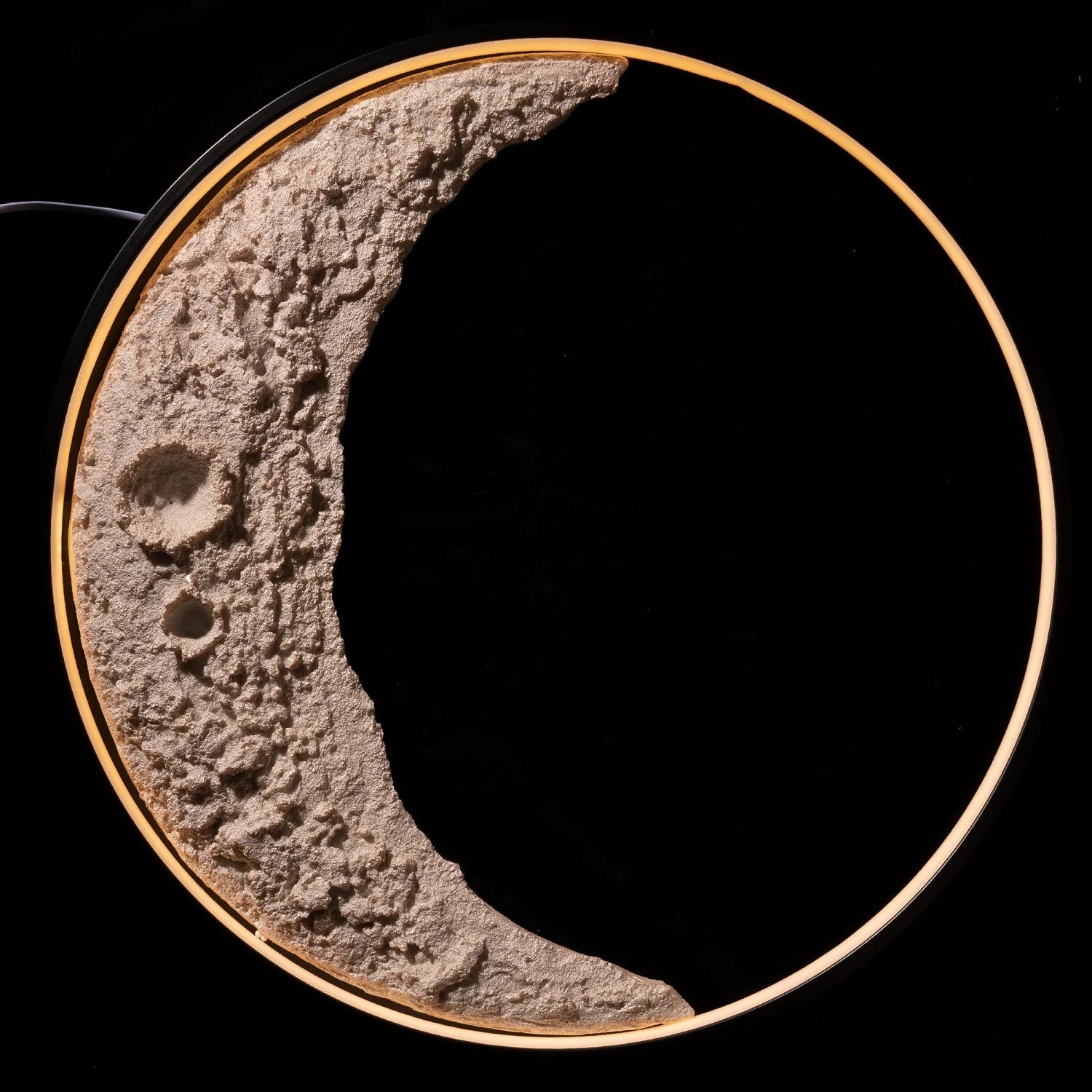 Moon 3D Indoor and Outdoor Wall Lamp