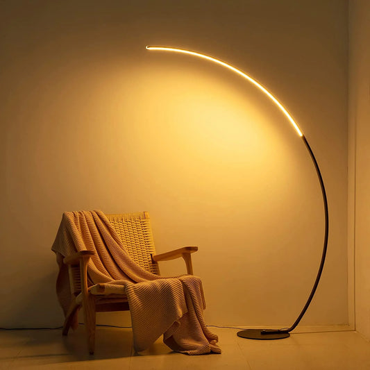 Modern Curve RGBW Floor Lamp
