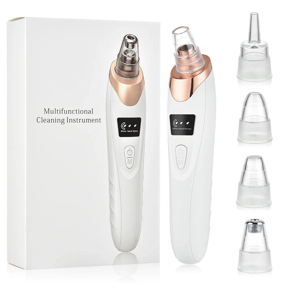 New Electric Blackhead Remover Vacuum Acne Cleaner Black Spot Removal Facial Deep Cleansing Pore Cleaner Machine for Skin Care