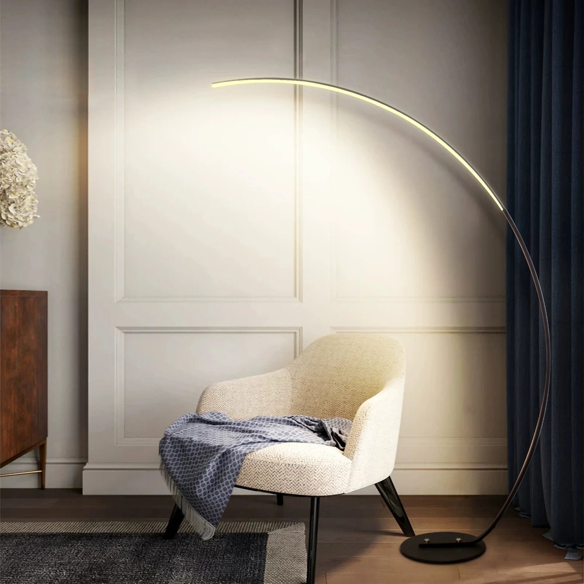 Modern Curve RGBW Floor Lamp