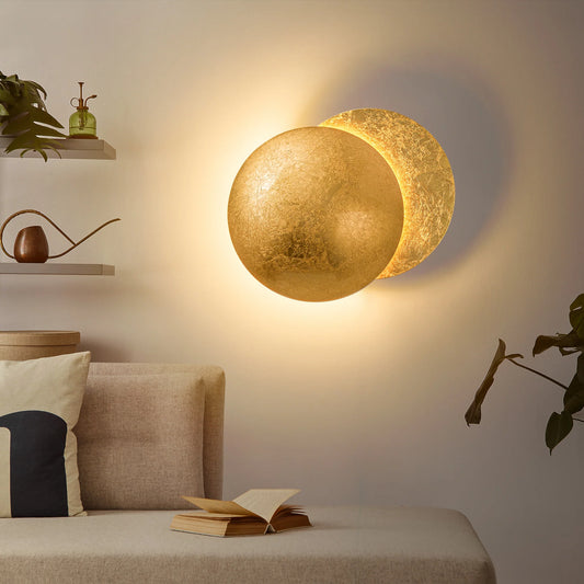 Lunar Phases Wall Sconce
